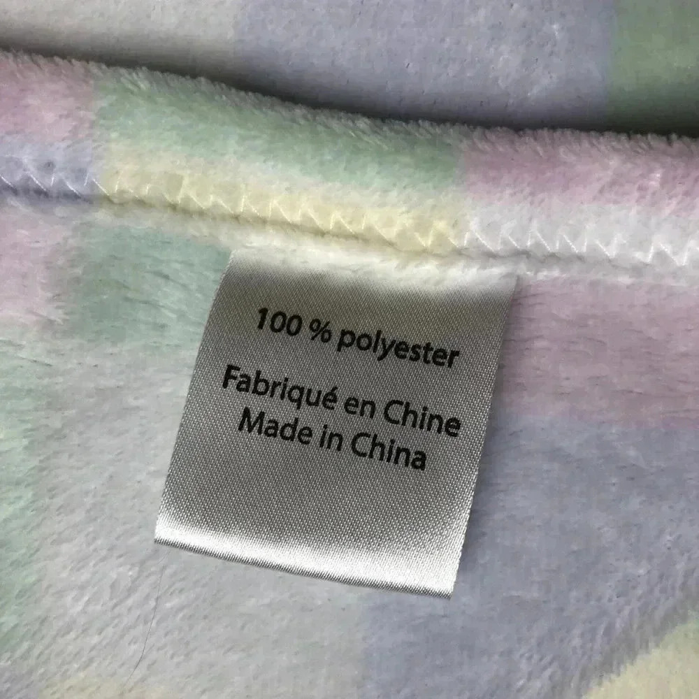 Pastel Soft Lamb Baby Blanket - Picture 8 of 12